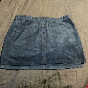 BCBG Blue Mini Skirt
